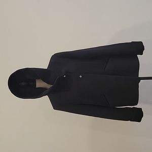 Zara Black Short Coat Size L